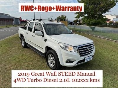 2019 GREAT WALL STEED (4x4) DUAL CAB UTILITY NBP for sale in Brisbane South